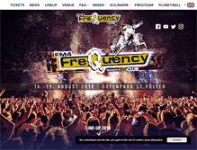 Tablet Screenshot of frequency.at